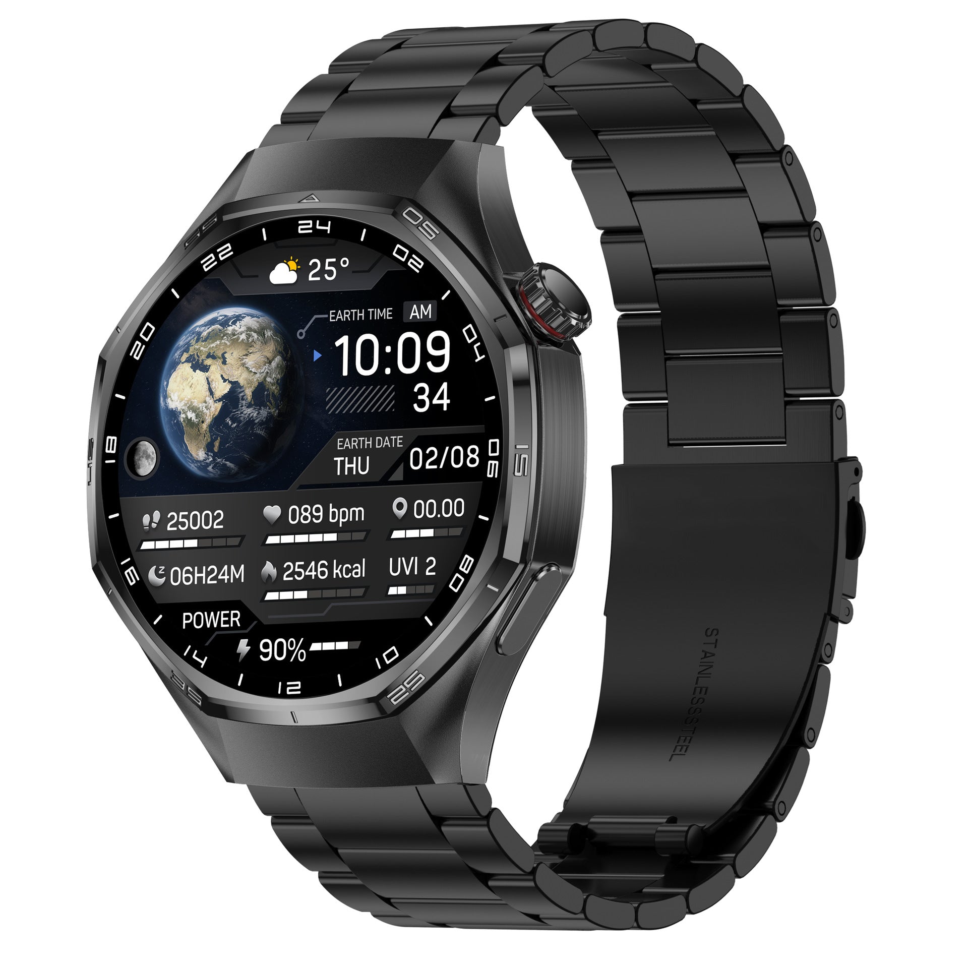 Watch6 Max Smart Watch Bluetooth Call True Heart Rate Step Sleep Blood Pressure Monitoring Message Reminder Exercise