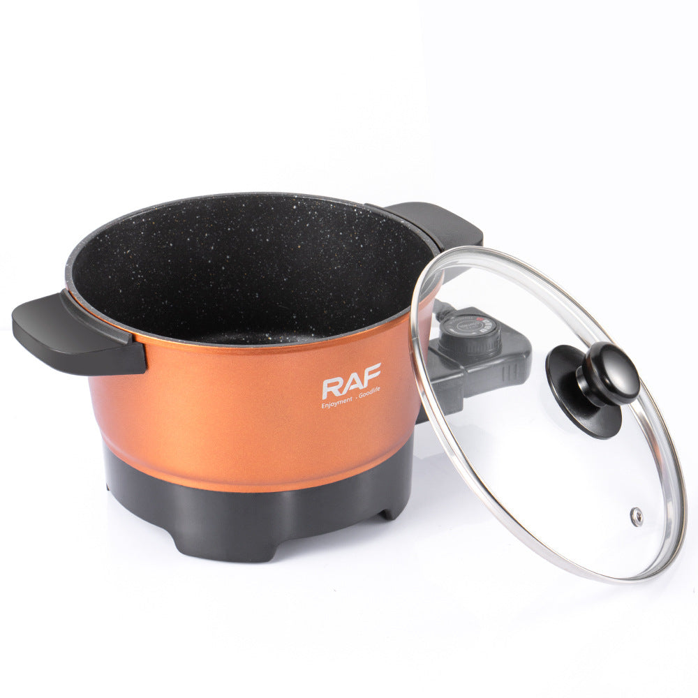 RAF European Standard Household Barbecue Hot Pot Grill and Hot Pot Combo Small Hot Pot BBQ All-in-One Pot Multifunctional Grill Machine