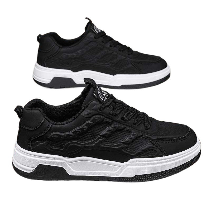Paul2025Campus New Spring Summer Breathable Trendy White Sneakers Casual Height-Increasing Sports Shoes Board Shoes
