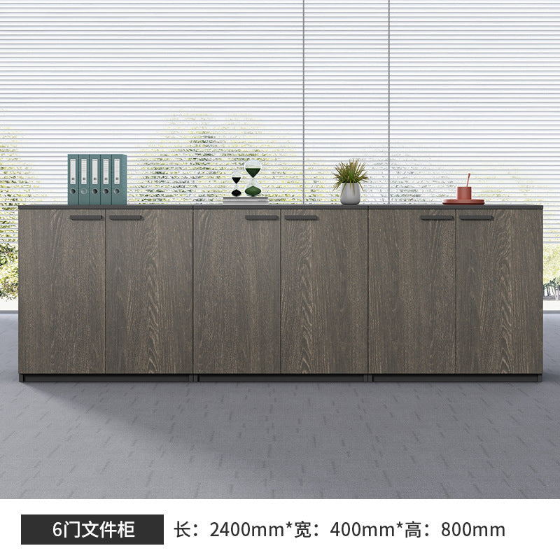 File Cabinet Low Cabinet Floor Cabinet Storage Cabinet Wooden Office Partition Cabinet Document Cabinet Archive Cabinet with Lock Office Cabinet