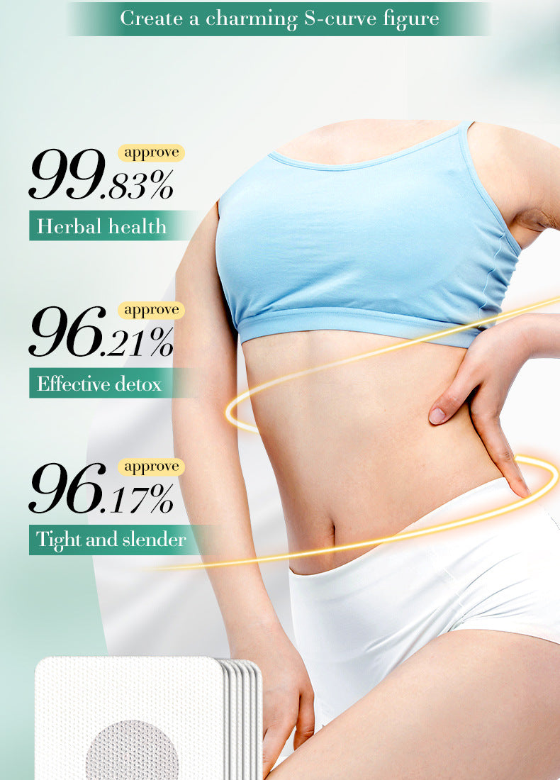 Full English Slimming Body Shaping Navel Patch SADOER Shaping, Consuming, Firming, Lightweight  Wholesale