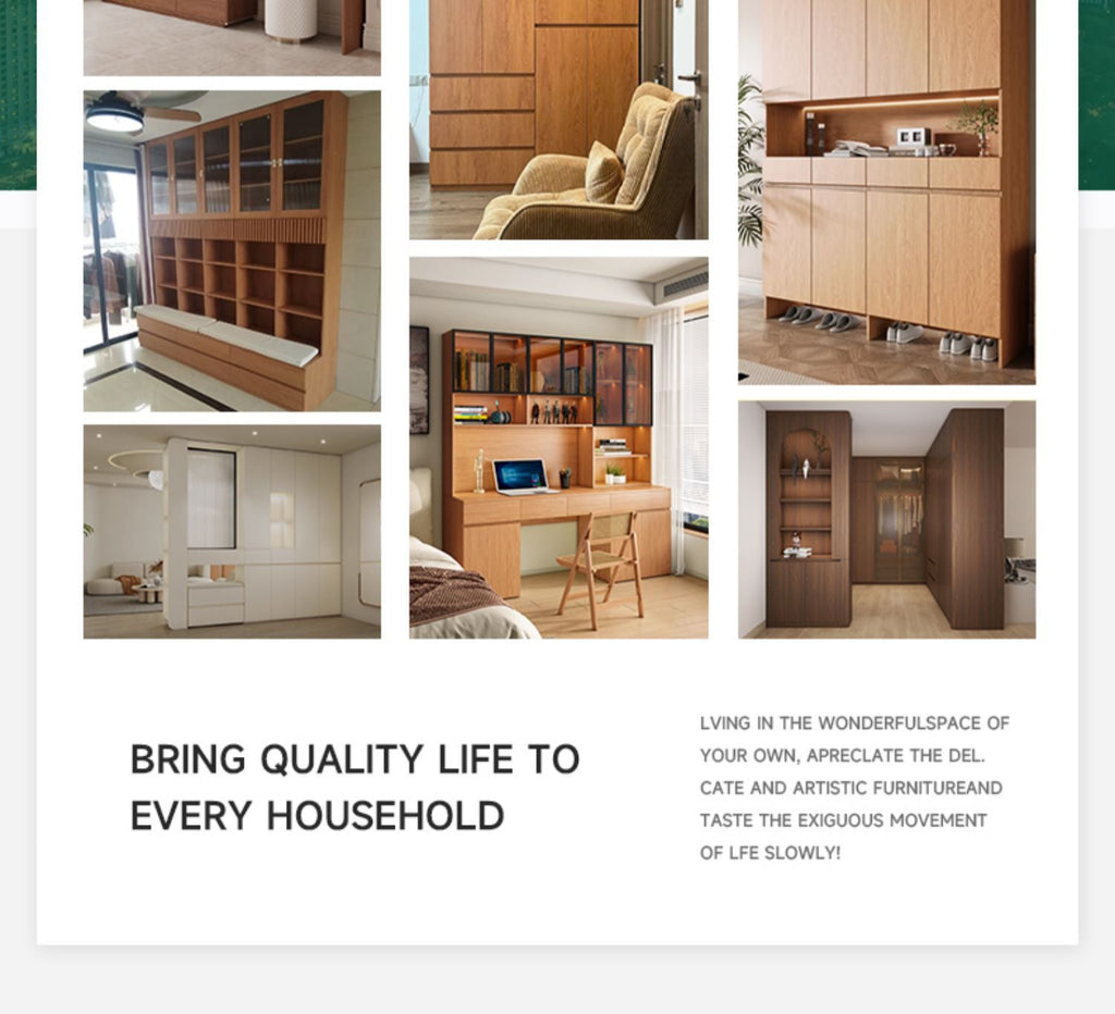 All-Oak Study Room Full-Wall Card Holder Integrated Bookcase Bookshelf Living Room Ceiling-To-Ceiling Solid Wood Display Cabinet