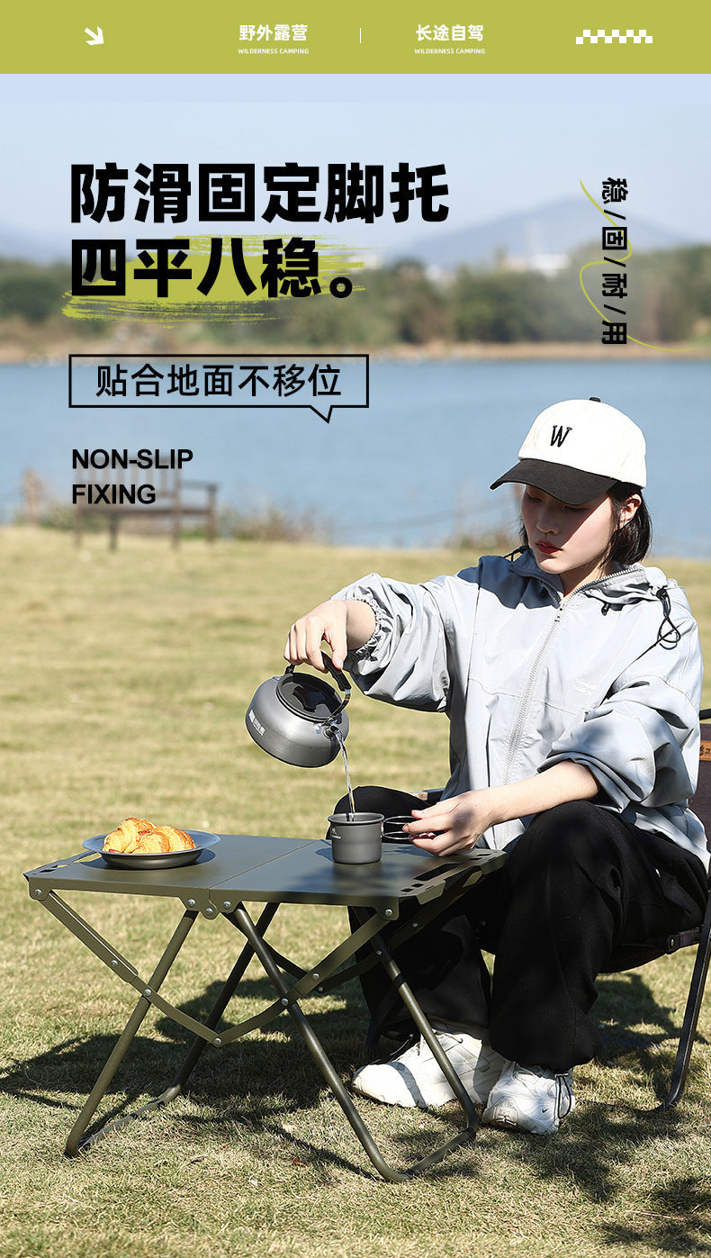 Multifunctional Patchwork IGT Tactical Table Outdoor Portable Folding Table Camping Equipment Splicable Lightweight Table