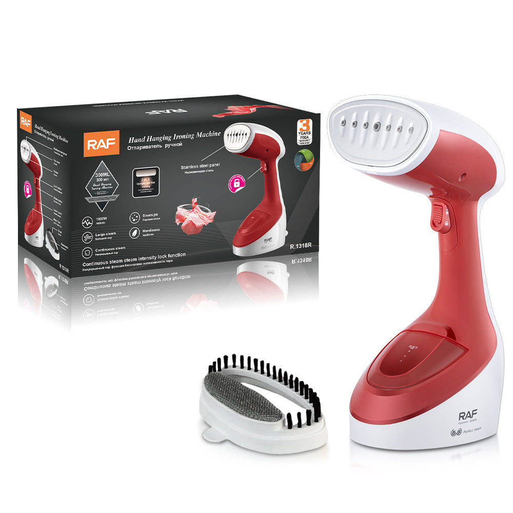 RAF EU Standard Handheld Electric Iron Steam Small Household Garment Steamer Mini Ironing Machine Garment Steamer Iron