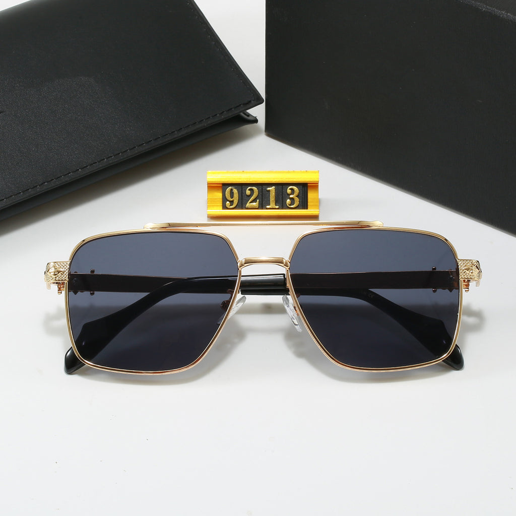 Handcrafted Heavy-duty Glasses Elegant High-quality Titanium Sunglasses for Men and Women Fashionable Casual UV Protection Sunglasses