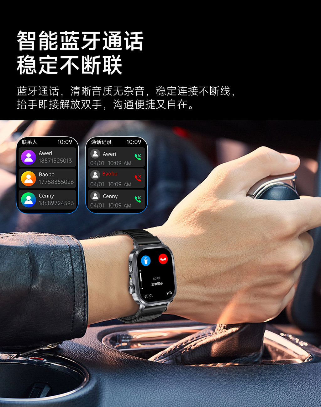 et573AI ECG Smart Health Management Watch Non-Invasive Blood Sugar Uric Acid Blood Lipid Monitoring Smart Watch