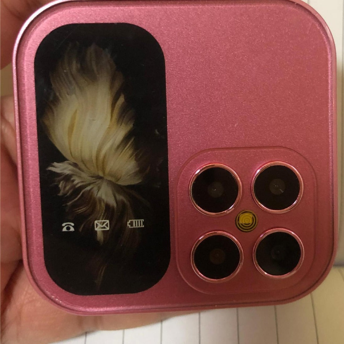 i17 mini Dual Card2G Non-Smartphone Flip Phone with Buttons for Elderly i16 pro