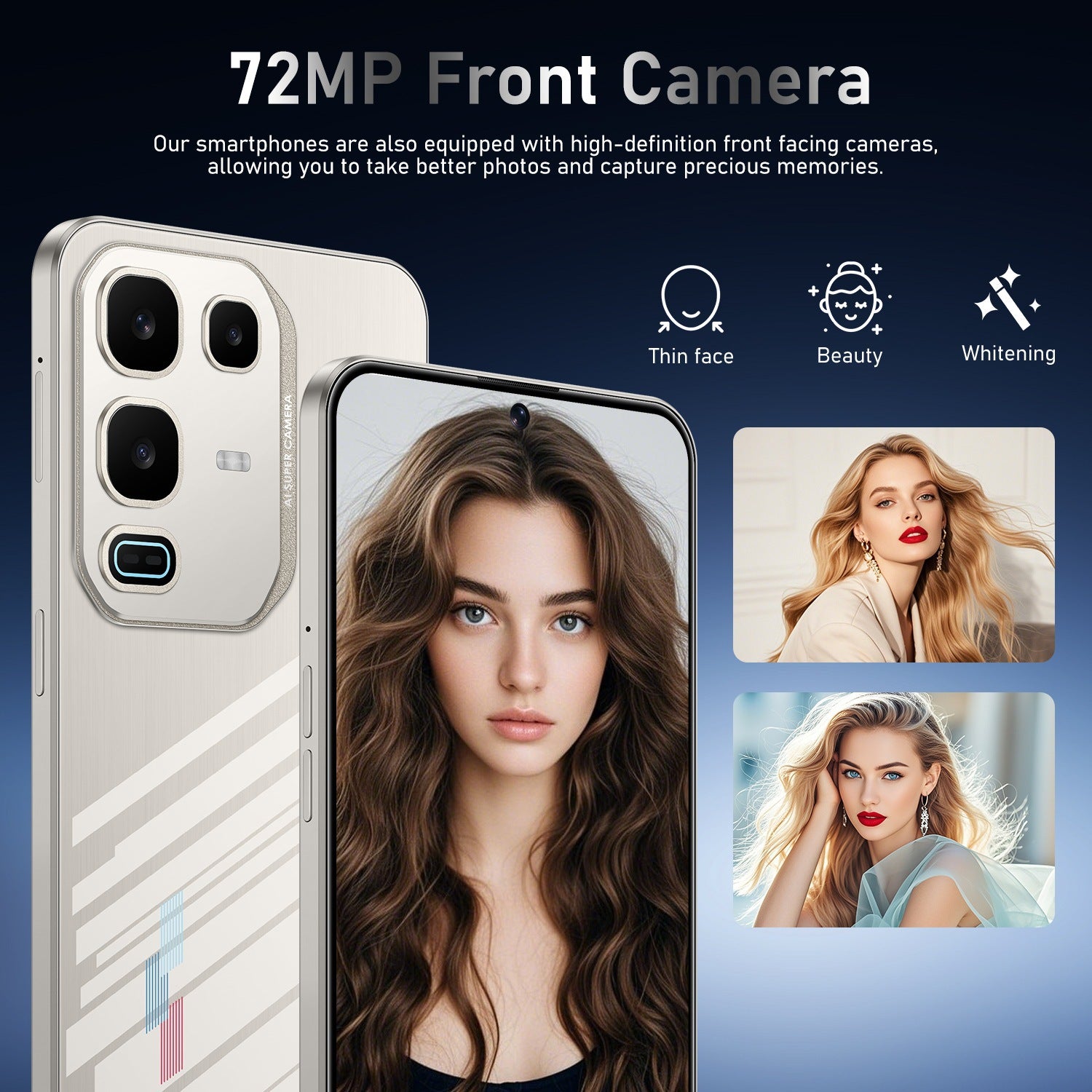 Bestselling Mobile Phone Note 50 Pro Android Phone7.3Large Screen16+1T Smartphone compatible
