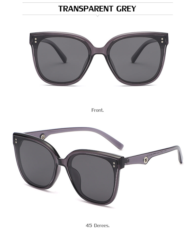 gm Same Style Korean Fashion TR90Polarized Sunglasses for Men and Women Anti-glare Square Frame Sunglasses Wholesale