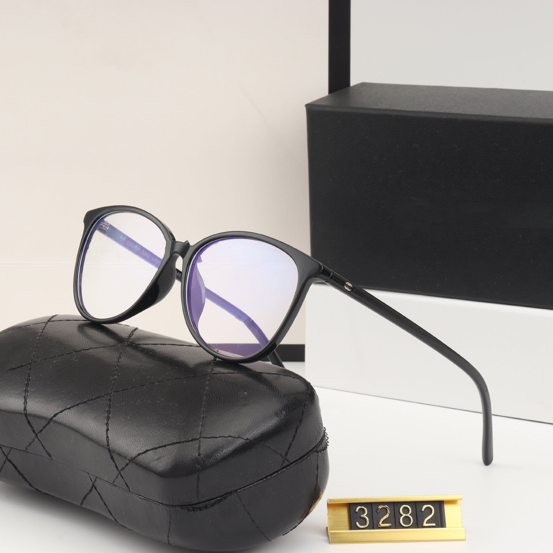 Xiangjia New Model3282Korean Style Versatile Plain Face Slimming Frame for Photos, Suitable for Prescription Glasses Wholesale