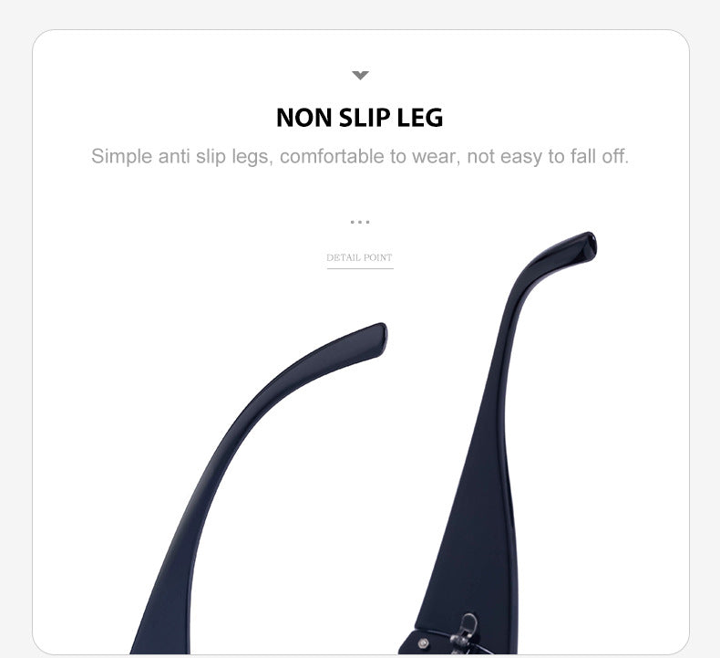 Women's trendy high-end windproof sunglasses Y2K Millennium Frameless Cycling Anti-UV Sunglasses Women's Wholesale