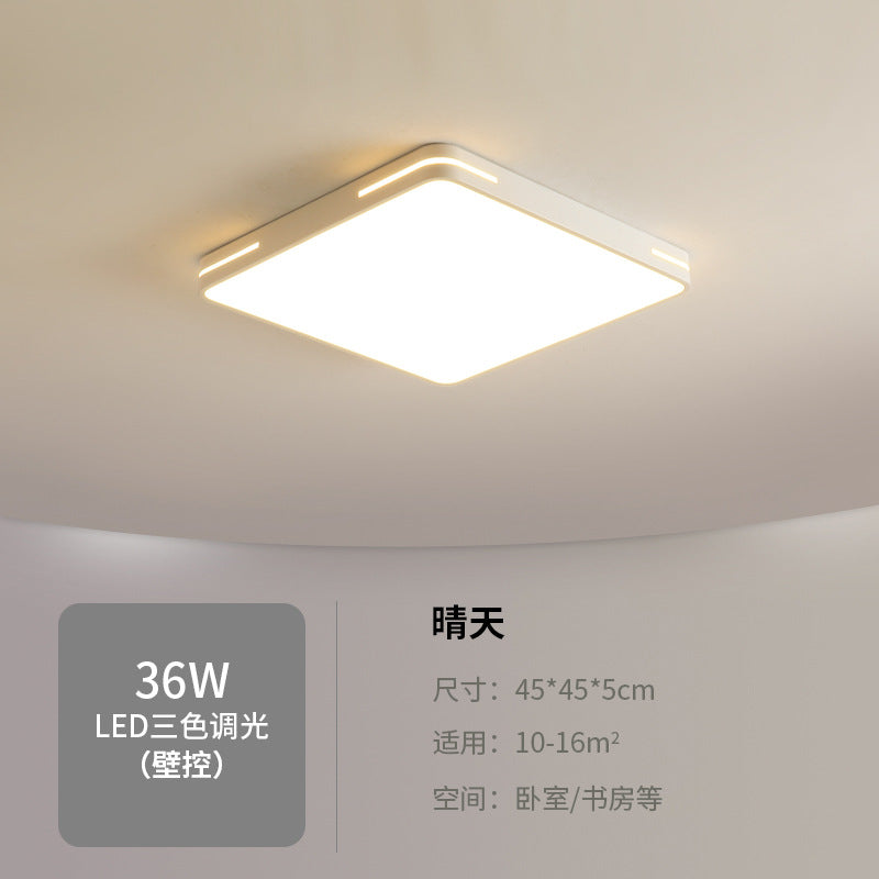 Full Spectrum led Ceiling Lamp Modern Minimalist Creative Nordic Ultra-thin Living Room Lamp Study Room Dining Room Lamp Bedroom Lighting Fixture