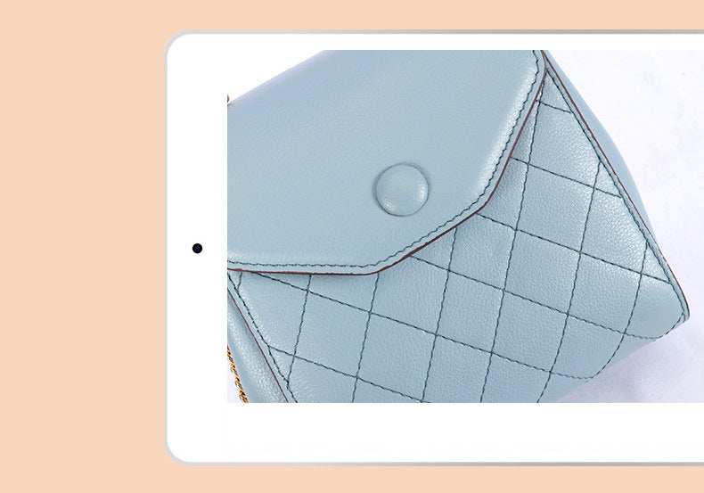 New Fashion Single Shoulder Bag for Women, Large Capacity Small Square Bag, Versatile Chain Handbag, Single Shoulder Crossbody Commuter Bag