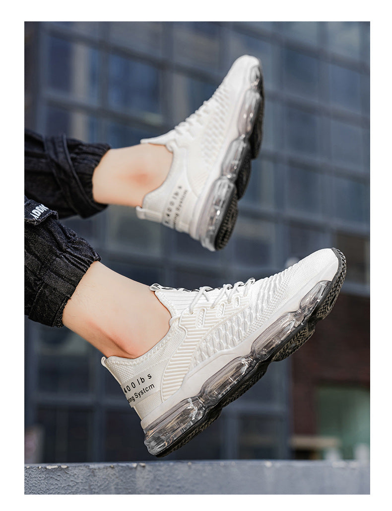 Men's Shoes New Large Size Breathable Mesh Shoes Men's Trendy Casual Versatile Thick-Soled Sneakers Fashion Dad Shoes