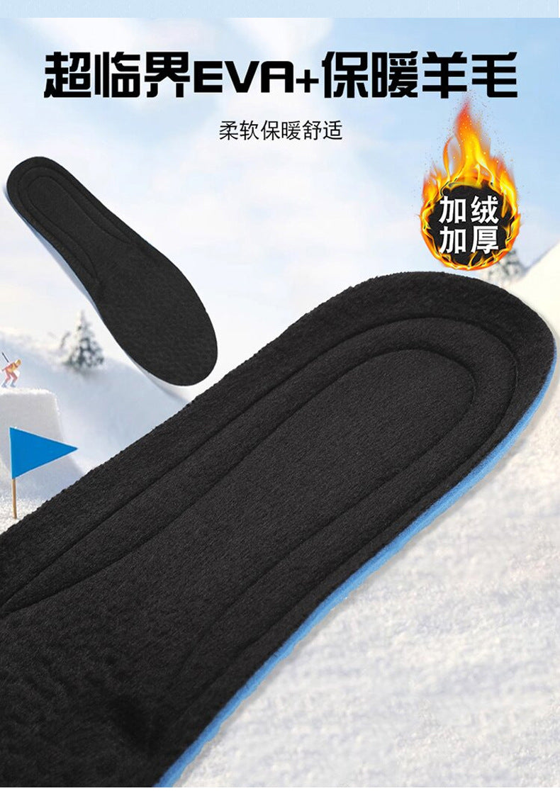 2025Winter New Leather Waterproof Couple Sports Shoes Popcorn Carbon Plate Fleece Lined Thickened Soft Sole Running Shoes