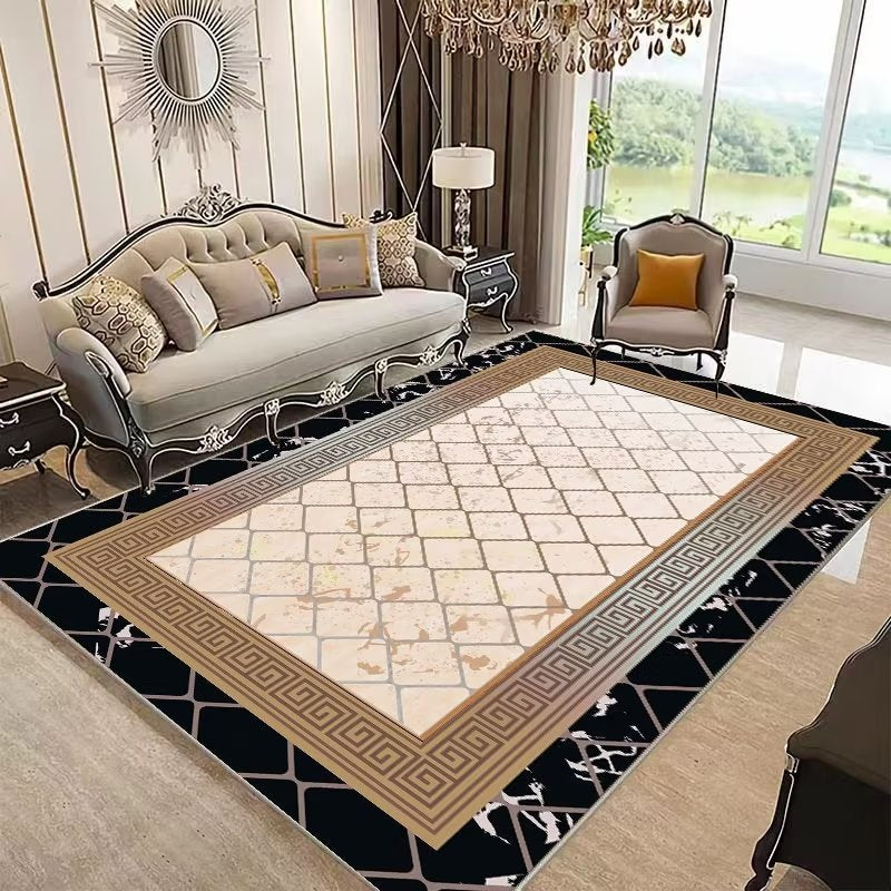 Wholesale Living Room Carpet Full Coverage Sofa Coffee Table Mat Home Bedroom Dirt-Resistant Bedside Rug carpet tapis