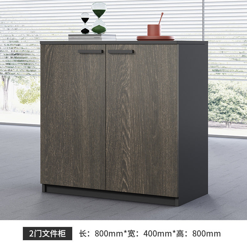 File Cabinet Low Cabinet Floor Cabinet Storage Cabinet Wooden Office Partition Cabinet Document Cabinet Archive Cabinet with Lock Office Cabinet