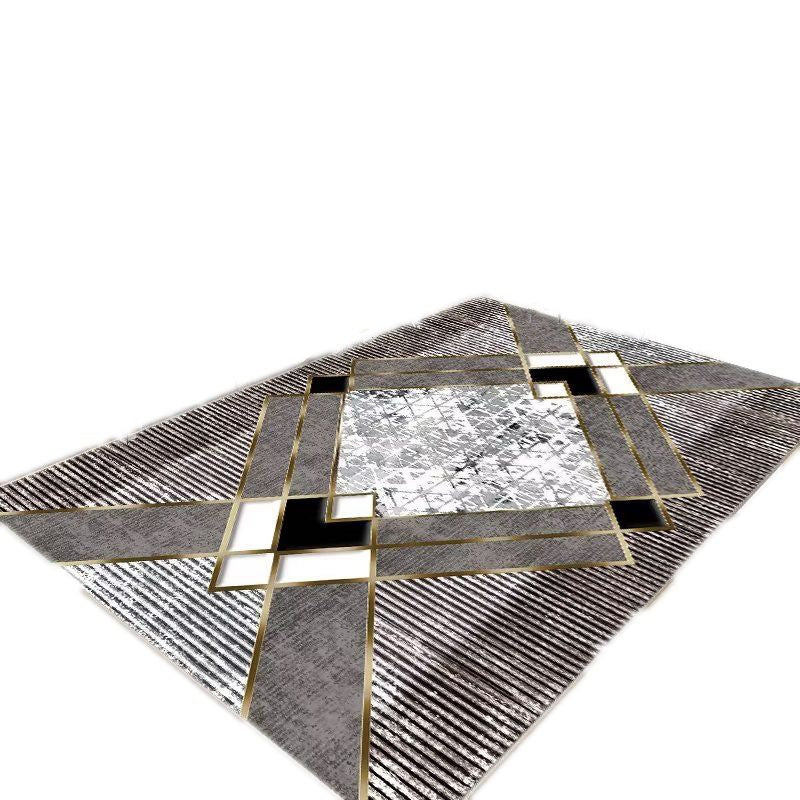 Living Room Bedroom Carpet Stain Resistant Wash-Free Easy Care Bedside Rug Sofa Coffee Table Large Area Carpet Manufacturer Wholesale