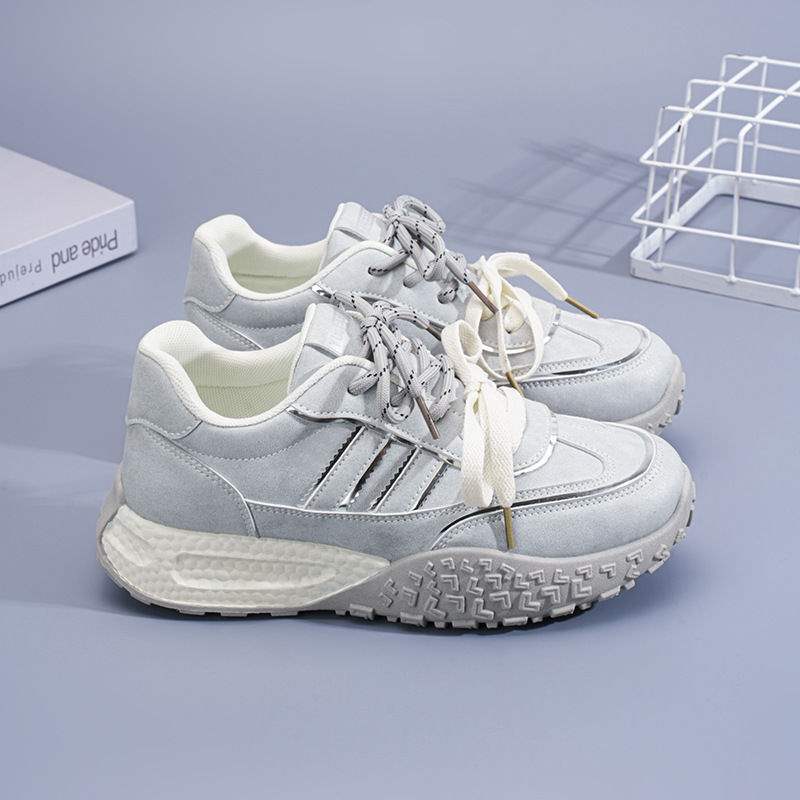 2025Summer women's shoes new breathable shoes for women ins Korean Style Versatile Thick-Soled Sneakers Casual Dad Trendy Shoes