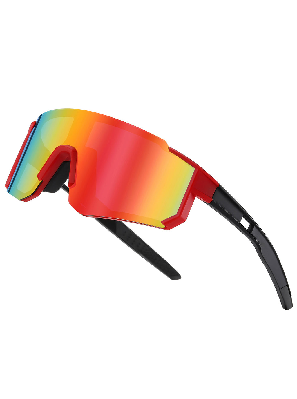 Outdoor Cycling Windproof Sunglasses for Men and Women, European and American Style One-piece Mountaineering Polarized Sunglasses Wholesale sunglasses