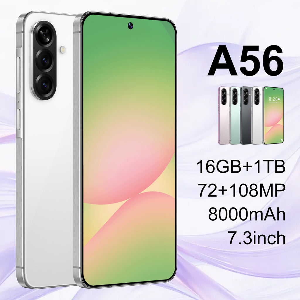 A56Smartphone16+1T Android7.3Inch Large Screen AliExpress Hot Selling E-commerce Available