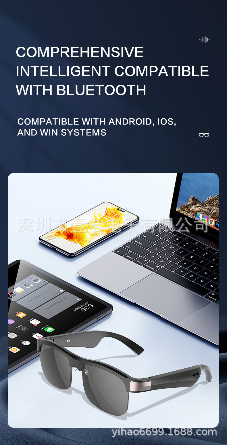 New M9pro Smart Bluetooth Glasses ai Translation Sports Cycling Fishing Polarized Multifunctional Glasses