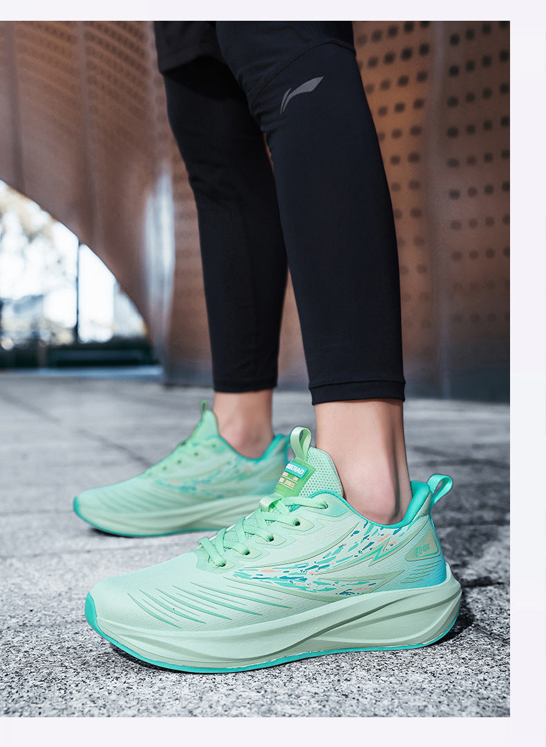 Youth Ultra-Light Soft Sole Running Shoes Leather Waterproof Comfortable Casual Fashion Men's Shoes Non-Slip Wear-Resistant Sports Shoes