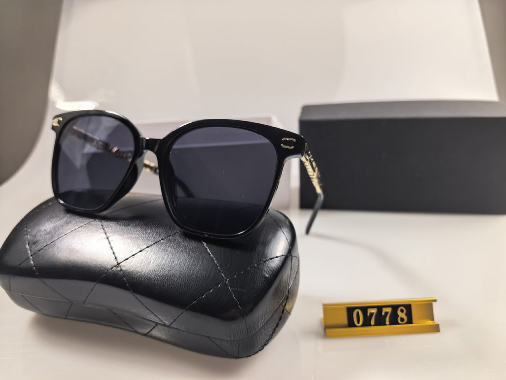 Xiaoxiangjia CH0778Trendy Sunglasses Hot Item Xiaohongshu Fashion UV Protection Sunglasses