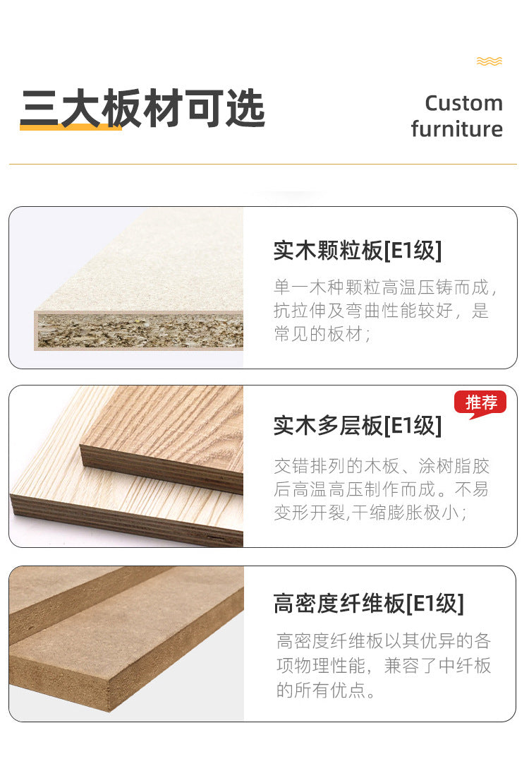 Meikexin Furniture Hotel Project Custom Apartment Wardrobe Bed Shoe Cabinet Wine Cabinet Custom Design Material Processing Whole House Solid Wood