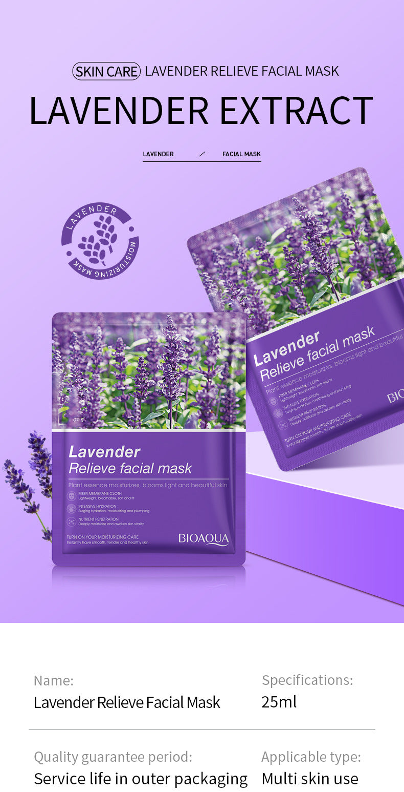 Full English Mask BIOAOUA Plant and Fruit Face Mask Sheets Hydrating and Moisturizing  Wholesale OB