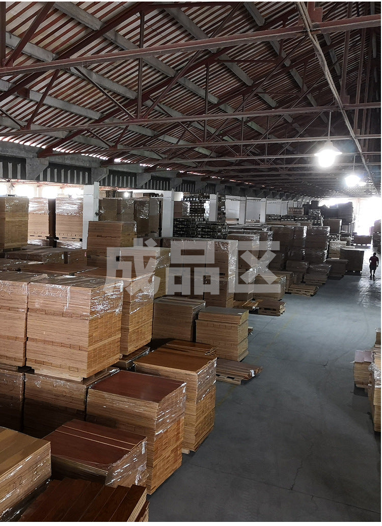 In-stock wholesale with on-site installation Herringbone Locking Floor Heating New Three-Layer Solid Wood Flooring Oak Black Walnut Flooring