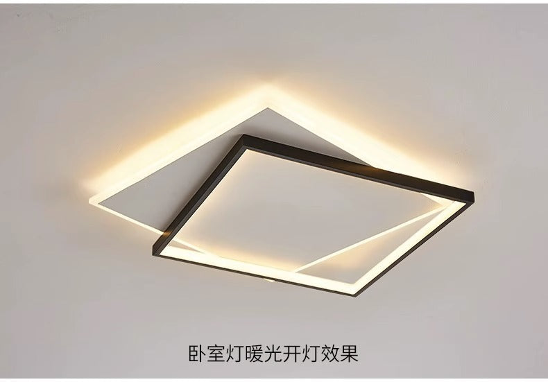 Lamp in the living room led Ceiling Light Modern Simple Elegant Main Light Three Rooms Two Halls Package Combination Lighting Zhongshan Lighting