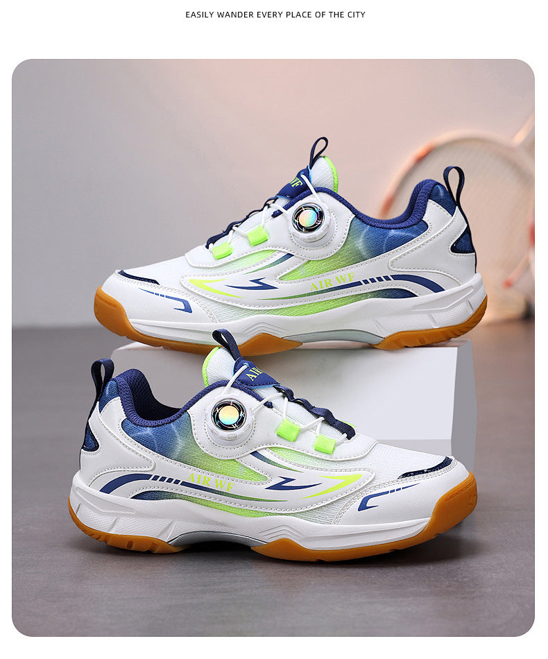 Children's Badminton Shoes New Table Tennis Breathable Soft Sole Lightweight Non-Slip Professional Competition Training Boys' Sports Shoes