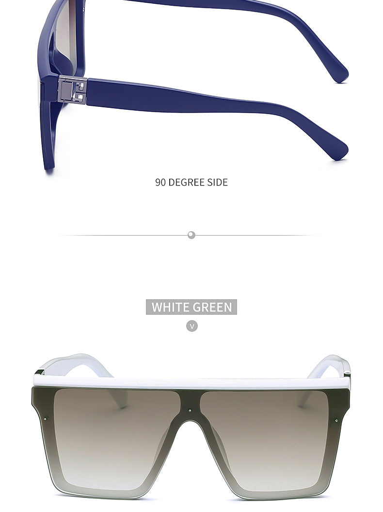 2025New Fashion Sunglasses for Women, Internet Celebrity Style, Large Square Frame Sunglasses for Men, Trendy sunglasses