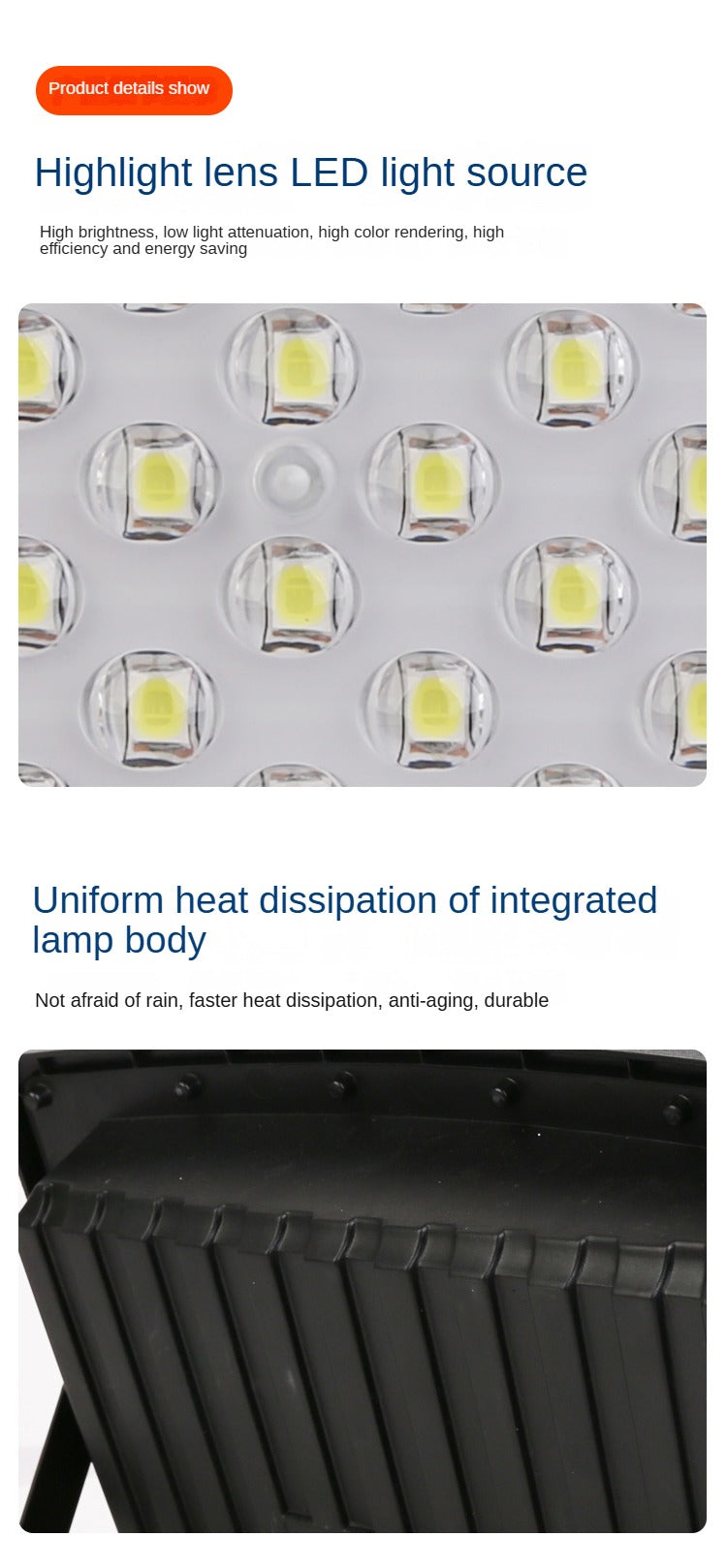 Factory Wholesale Waterproof Outdoor Lighting Ip65 Remote Control Flood Light