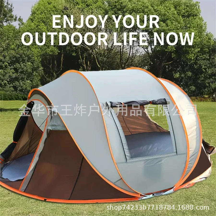Automatic Hand Throw Quick Open Tent Indoor Children's Tent Camping Windproof Rainproof Sunproof Tent