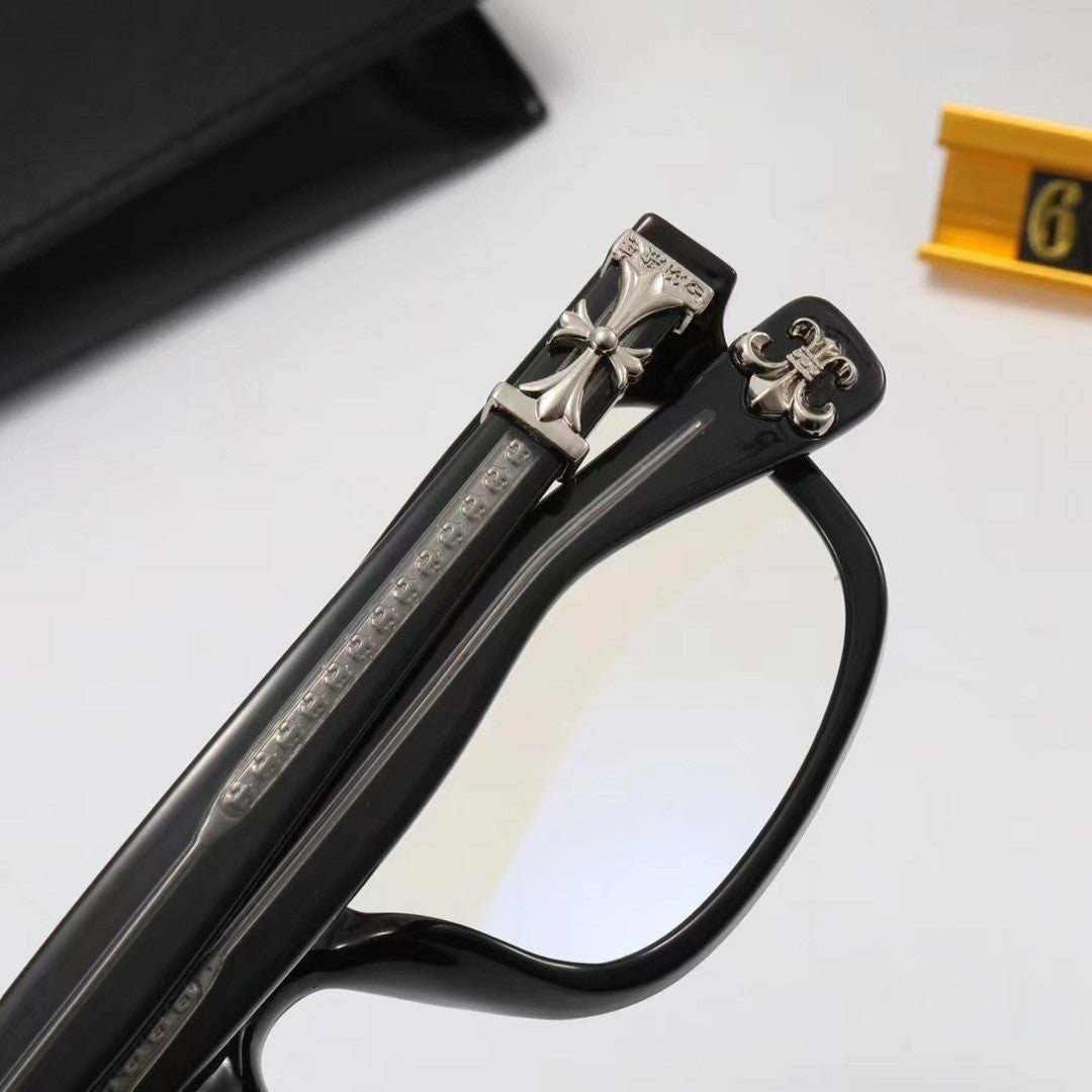 New European and American Style Sunglasses for Men and Women, Square Frame, Classic Travel Fashion Optical Glasses6073