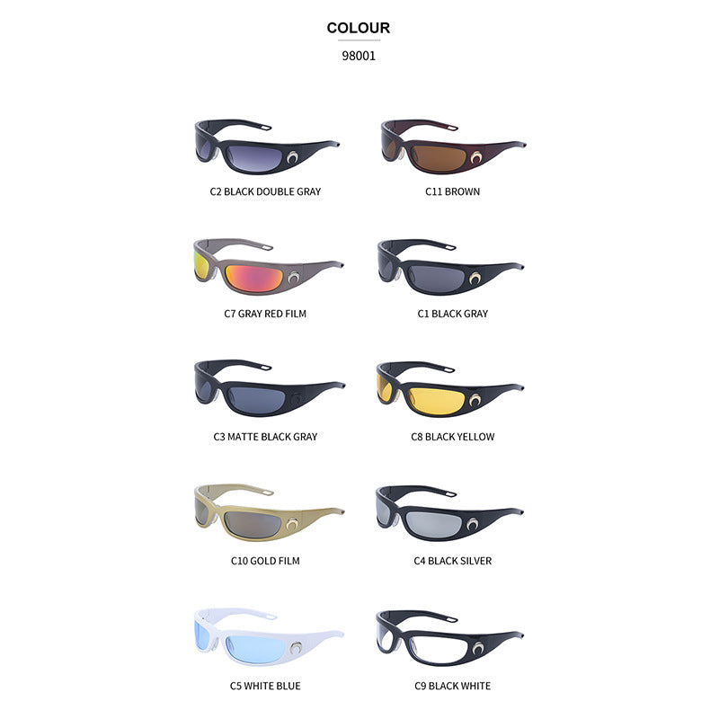 Y2K Steampunk Sunglasses Men's Sports Sunglasses Women's Glasses Wholesale sunglasse