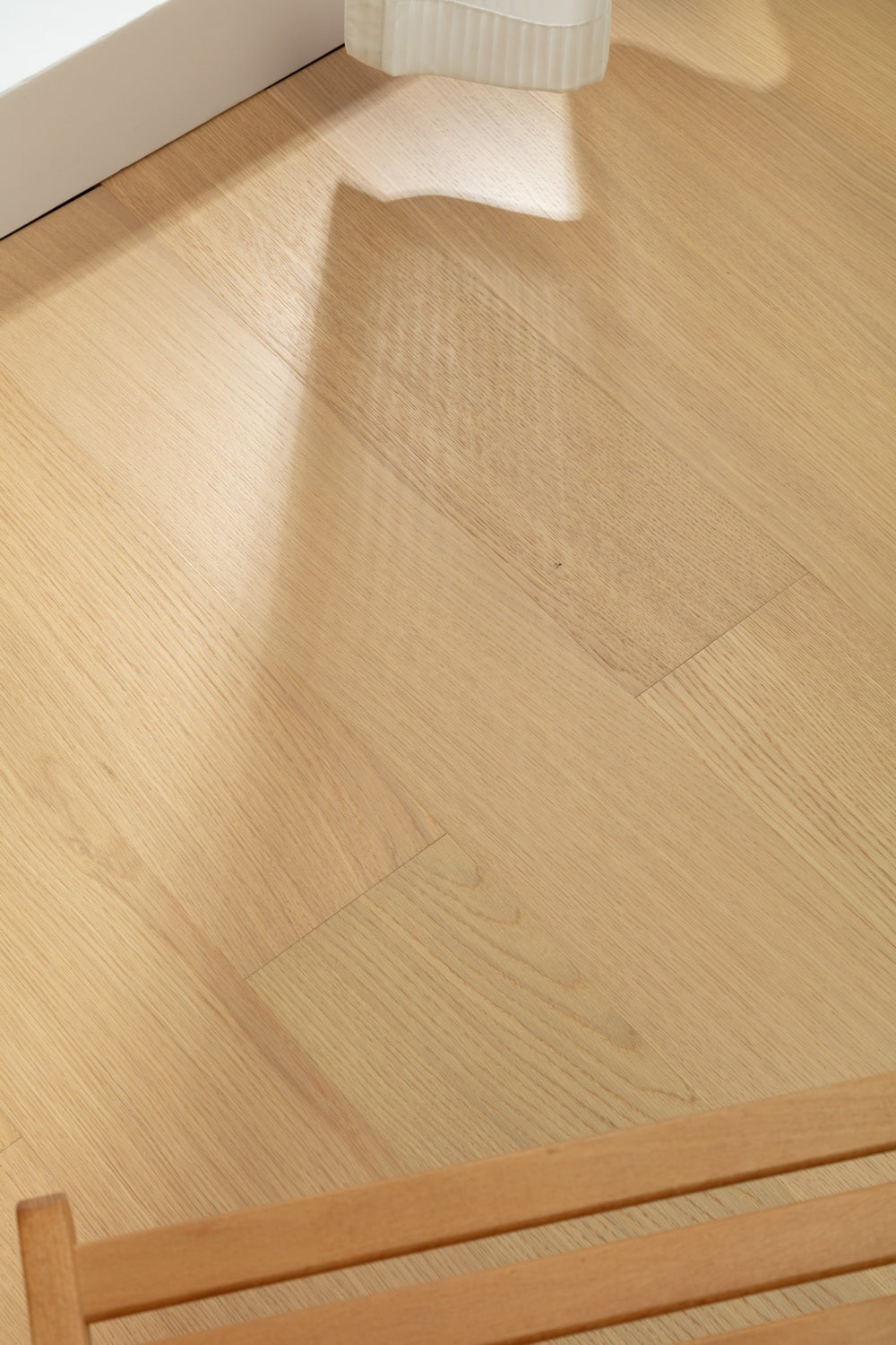 SK 1201 Full Birch Multi-layer Fire-Retardant Substrate Solid Wood Oak Veneer 1.2mm Scratch-resistant Engineered Flooring