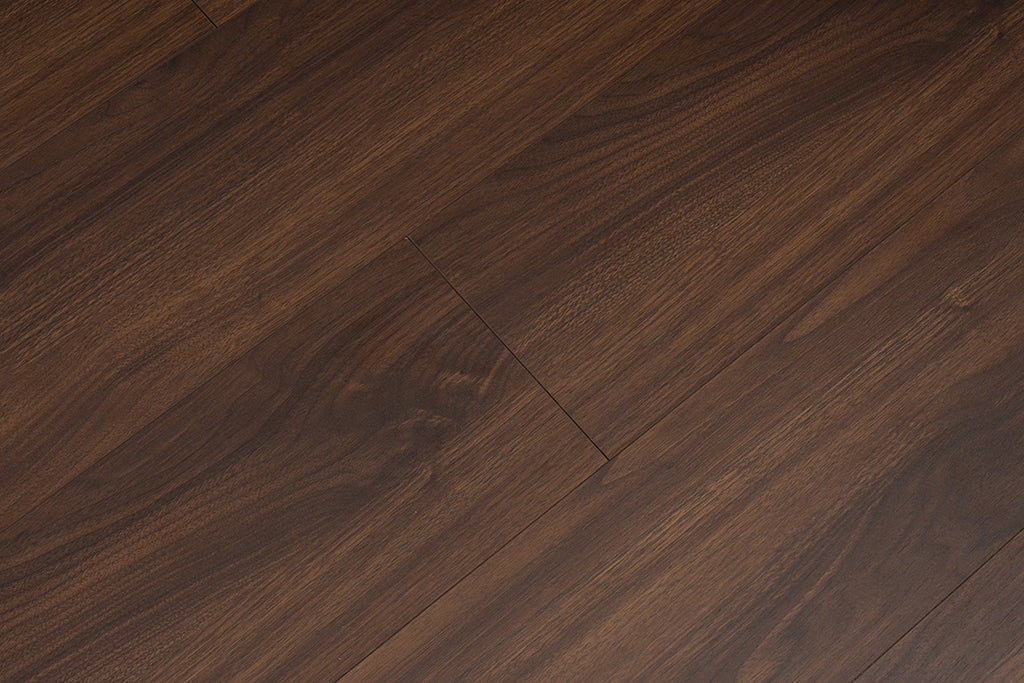 JX805 Diamond Coating Full Birch Multi-layer Core Black Walnut Grain Engineered Flooring
