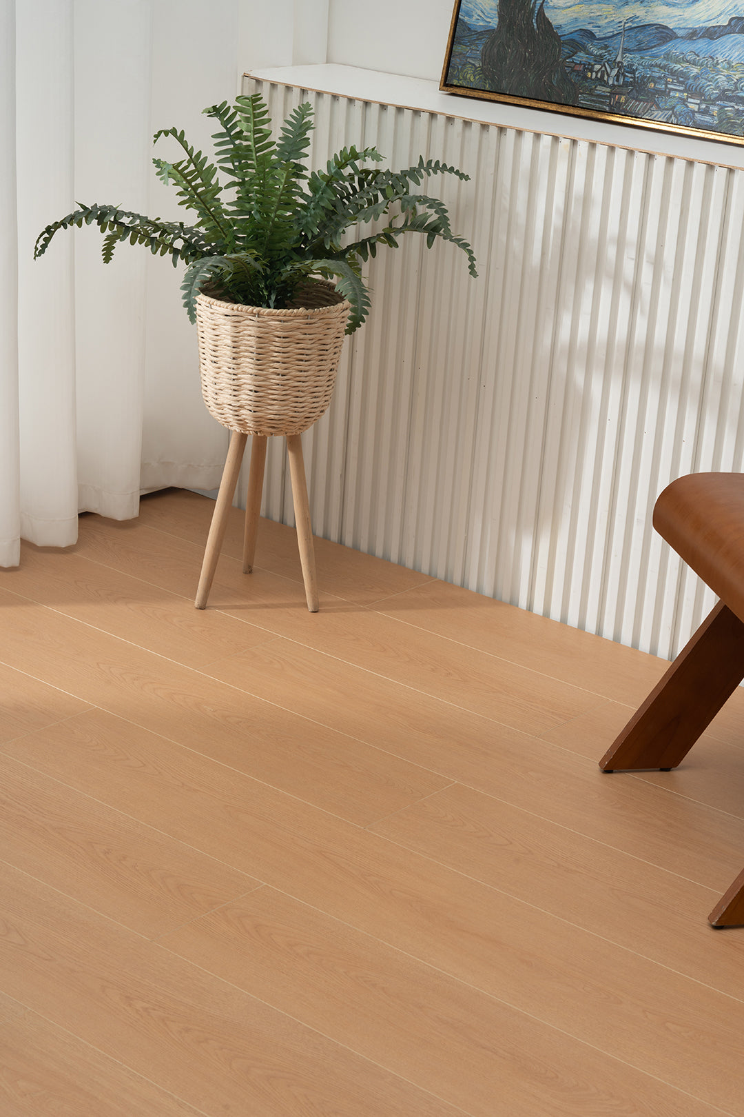 JX806 Diamond Coating Full Birch Multi-layer Core Oak Grain Engineered Flooring