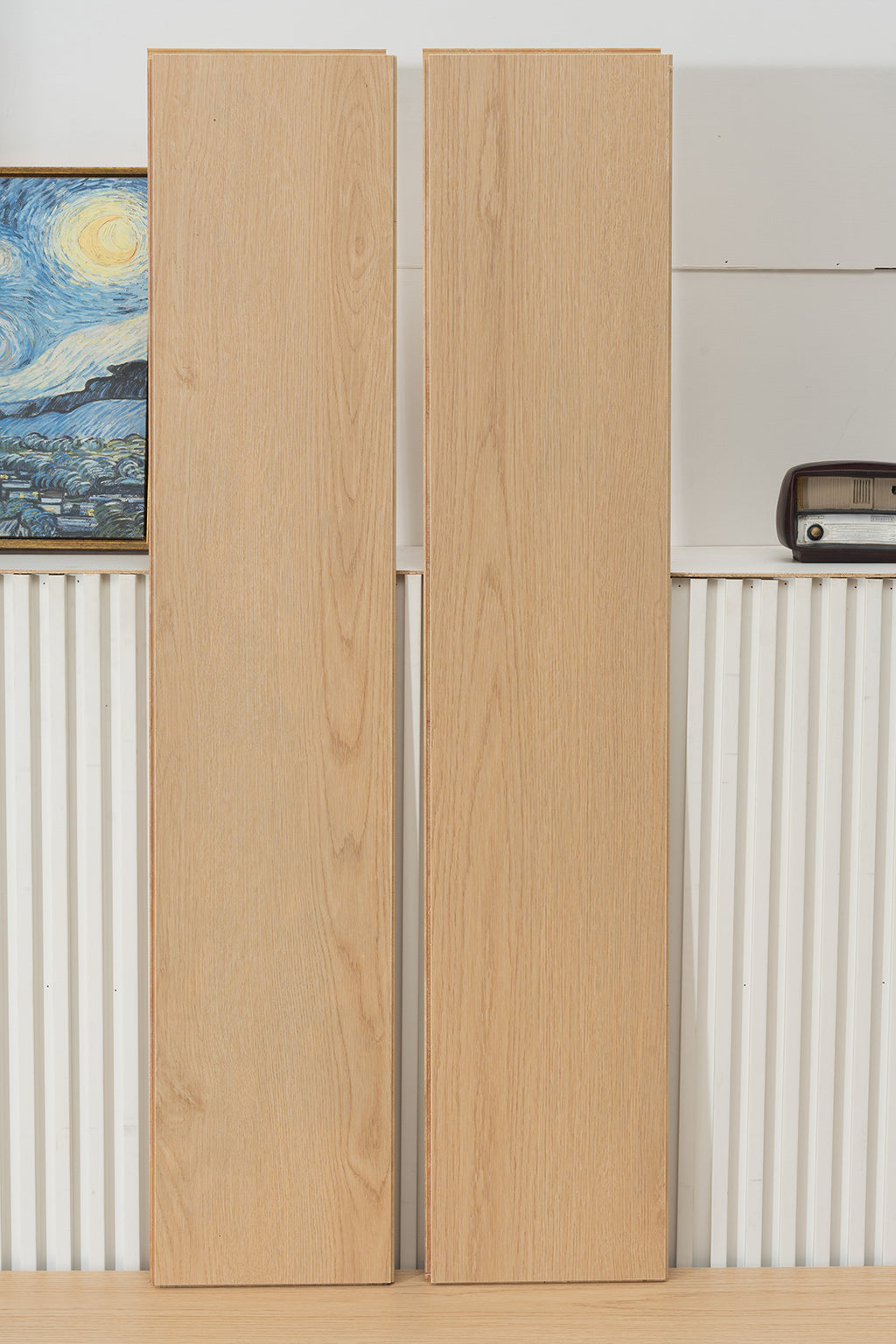 JX8201 Diamond Coating Full Birch Multi-layer Core Oak Grain Engineered Flooring