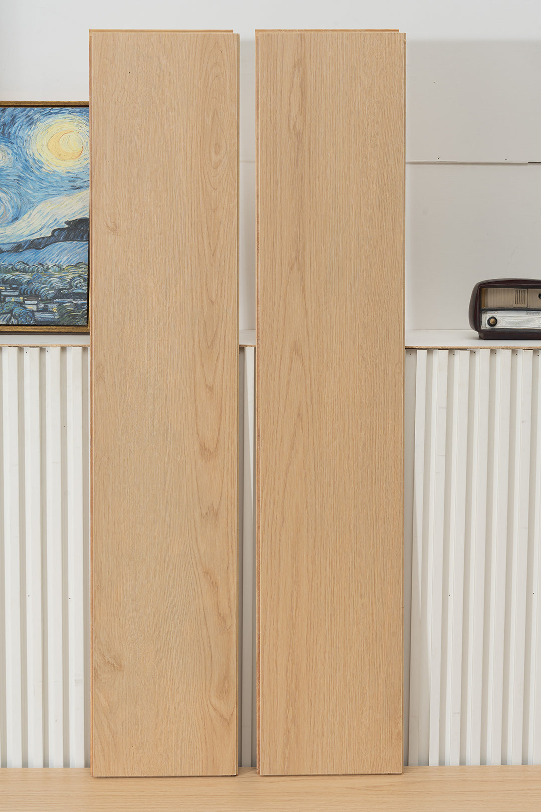 JX8201 Diamond Coating Full Birch Multi-layer Core Oak Grain Engineered Flooring