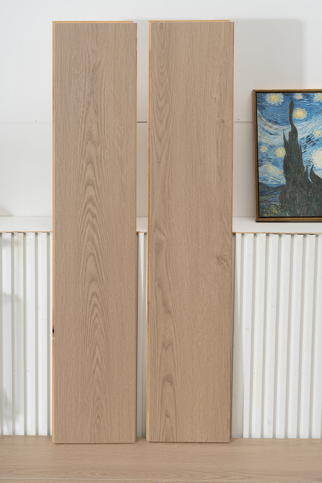 JX8202 Diamond Coating Full Birch Multi-layer Core Oak Grain Engineered Flooring