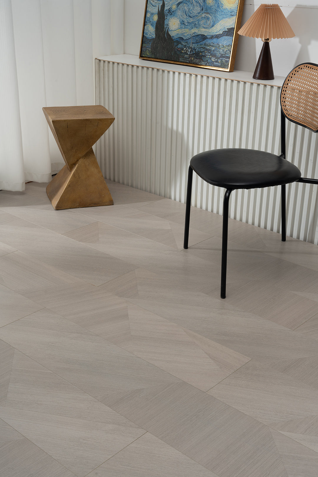 JX8204 Diamond Coating Full Birch Multi-layer Core Oak Grain Engineered Flooring