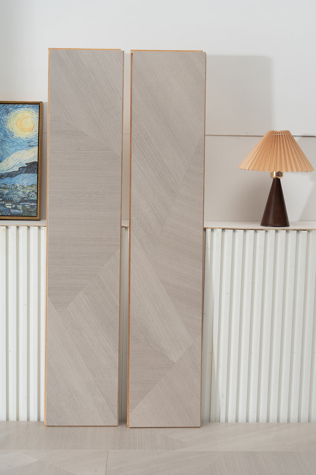 JX8204 Diamond Coating Full Birch Multi-layer Core Oak Grain Engineered Flooring