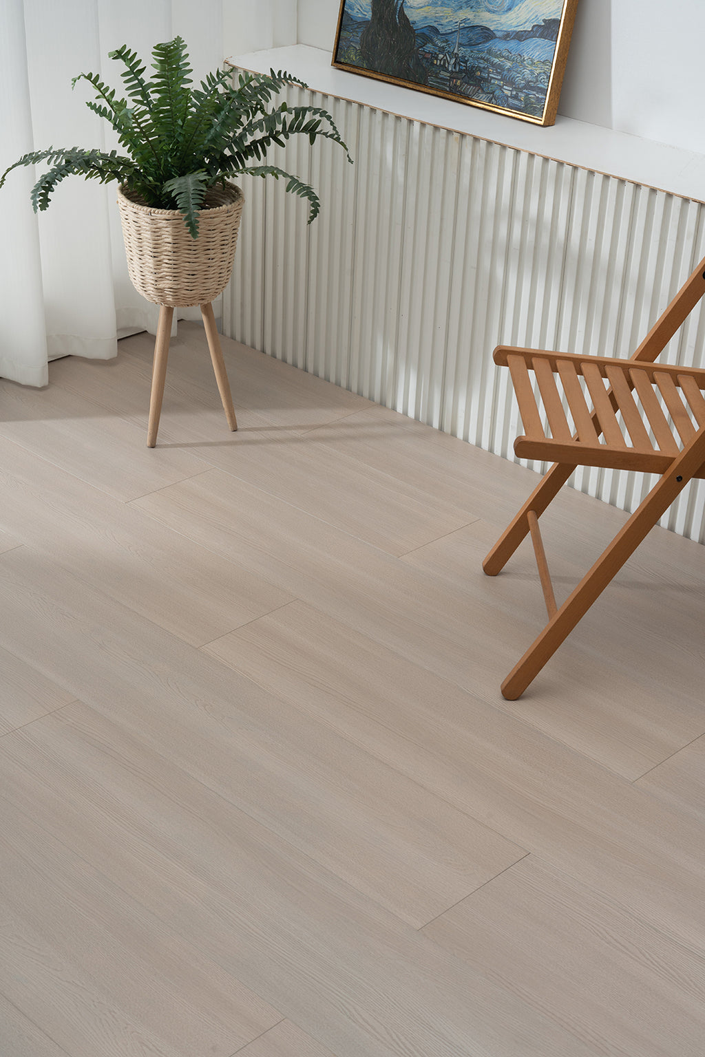 JX8207 Diamond Coating Full Birch Multi-layer Core Oak Grain Engineered Flooring
