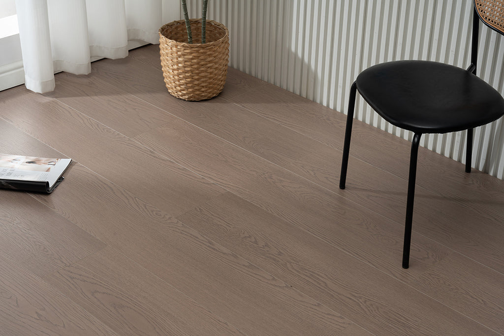 JX8208 Diamond Coating Full Birch Multi-layer Core Oak Grain Engineered Flooring