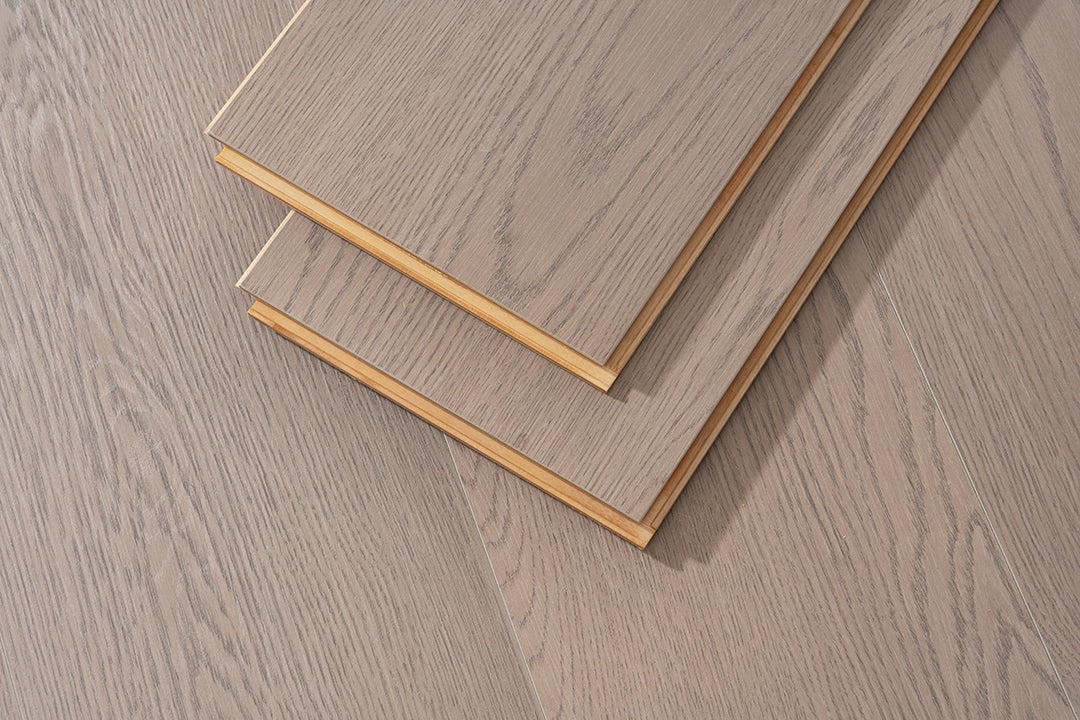 JX8208 Diamond Coating Full Birch Multi-layer Core Oak Grain Engineered Flooring