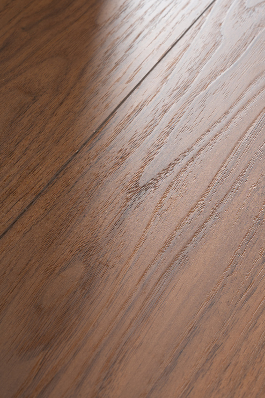 JX8102 Diamond Coating Full Birch Multi-layer Core Black Walnut Grain Engineered Flooring